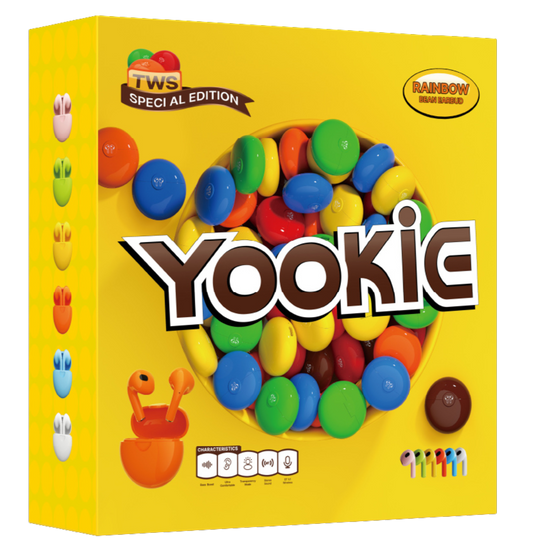 Rainbow Bean - Écouteurs Bluetooth design