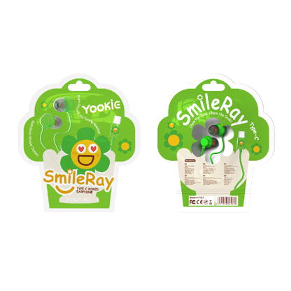 Smile Ray - Écouteurs Filaire Type-C