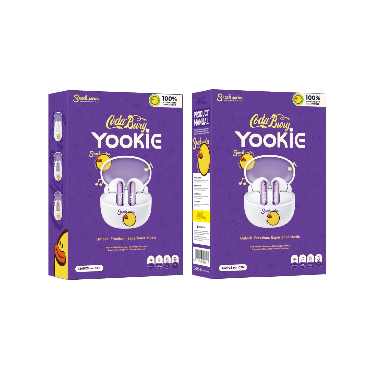 Codabury - Écouteurs Bluetooth design